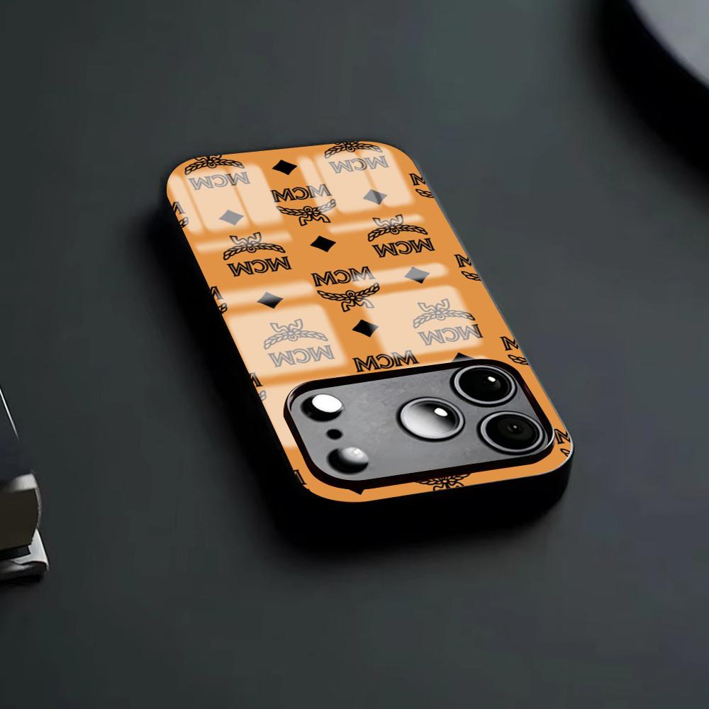 Apple Iphone 15 - เคสโทรศัพท์แฟชั่น M-mcm สำหรับ iPhone 18 17