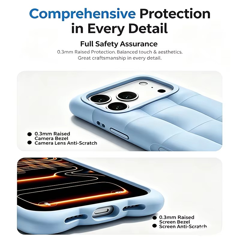 เคสโทรศัพท์ลายตารางเมฆนูน 3 มิ - Phone Accessories Charms บทวิจารณ์และราคา