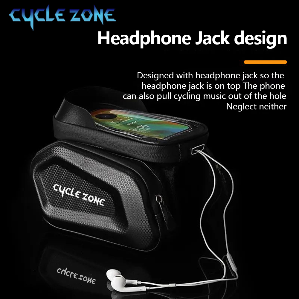 กระเป๋าจักรยานจักรยานด้านบนกรอ - Phone Zone Accessories & Repair Photos บทวิจารณ์และราคา